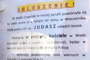 Ksiądz nazwał parafianina Judaszem