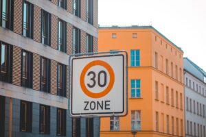 Limit prędkości 30 km/h w Dublinie