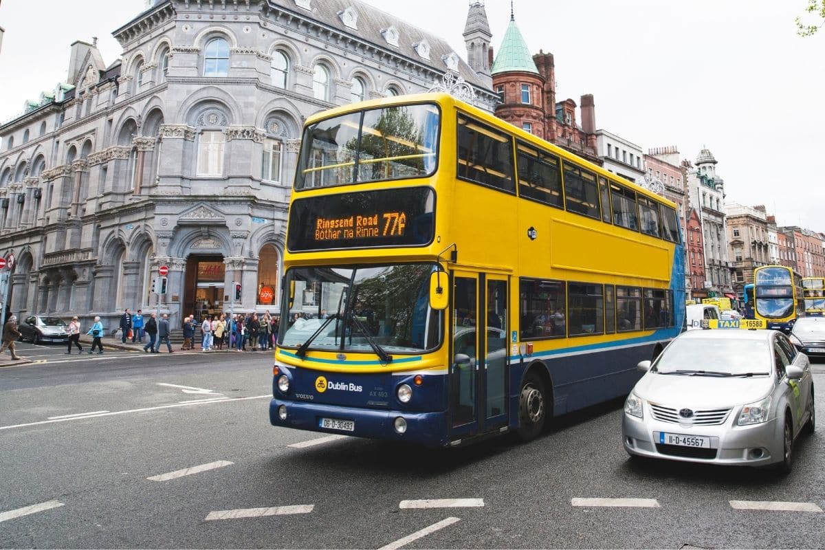 Wprowadzenie 90-minutowej opłaty za usługi transportu publicznego w Dublinie