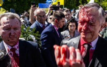 Rosja domaga się formalnych polskich przeprosin za warszawski protest antywojenny