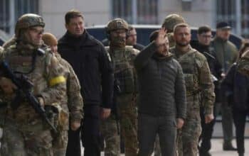 „Nie można zabić Ukrainy” mówi Zełenski żołnierzom w Chersoniu