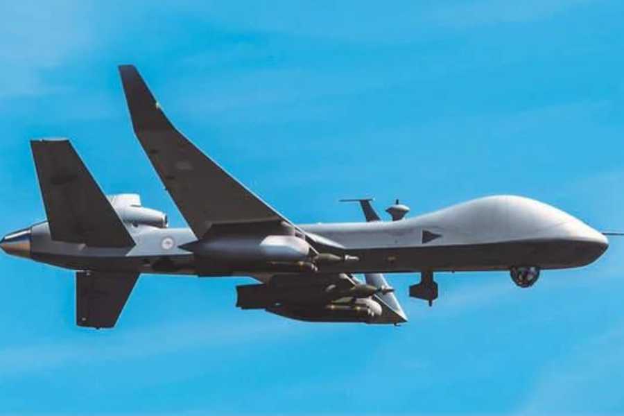 Amerykański dron rozbił się po zderzeniu z rosyjskim samolotem nad Morzem Czarnym